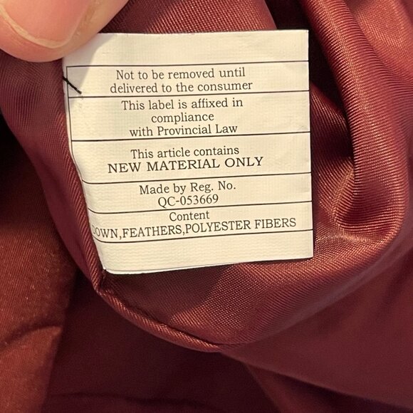 NWOT 1 Madison Expedition Heritage Collection Parka Coat Faux Fur Hood Sz M Down - Picture 6 of 8